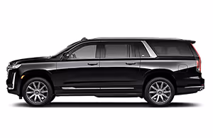 Cadillac Escalade SUV in our Beverly limousine service fleet